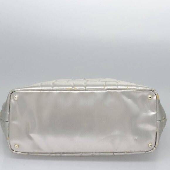 CHANEL Chain Shoulder Bag Enamel Silver CC Auth - Picture 8 of 16